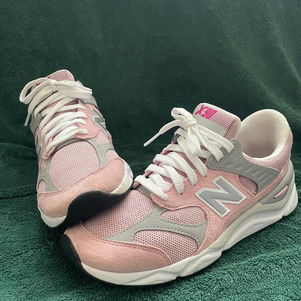 New Balance X-90 Life Style Casual Running Sneaker MSX90RMN Pink Grey Men’s 8.5
